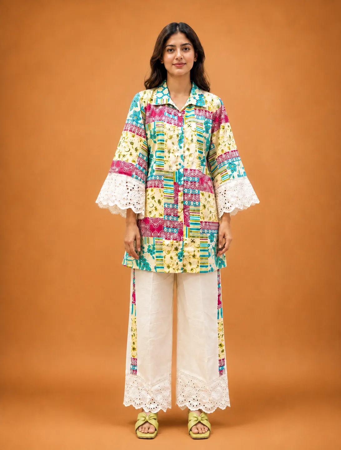 Printed Cotton Co-ord Set - Image 5