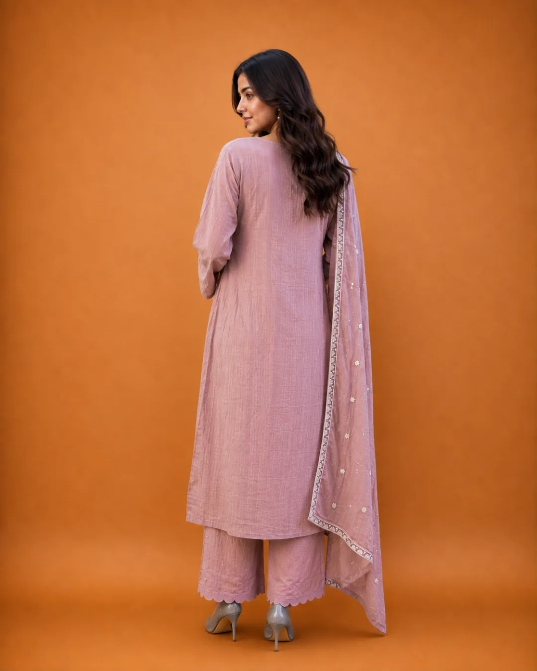 Selmon Pink Salwar Suit - Image 3