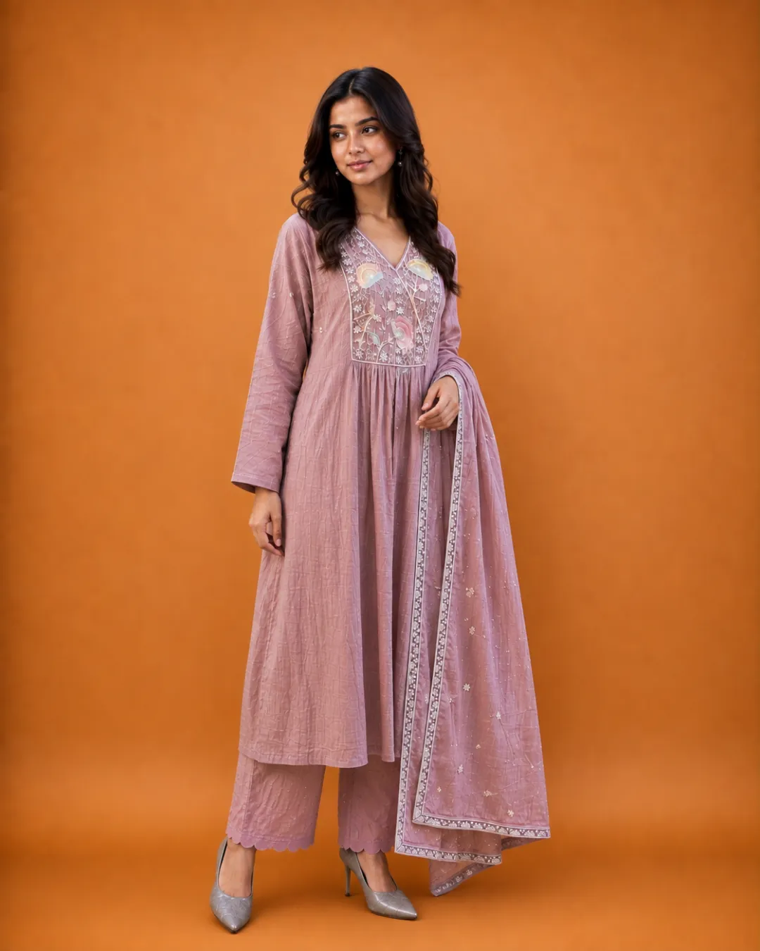 Selmon Pink Salwar Suit - Image 4